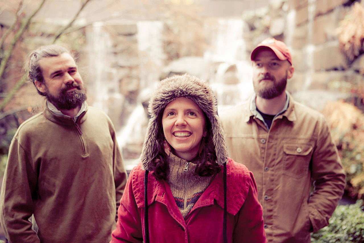 Dave McGraw, Mandy Fer and bassist Thom Lord will perform at Rainshadow Recording at Fort Worden State Park on Saturday. (Laura Totten Photography)