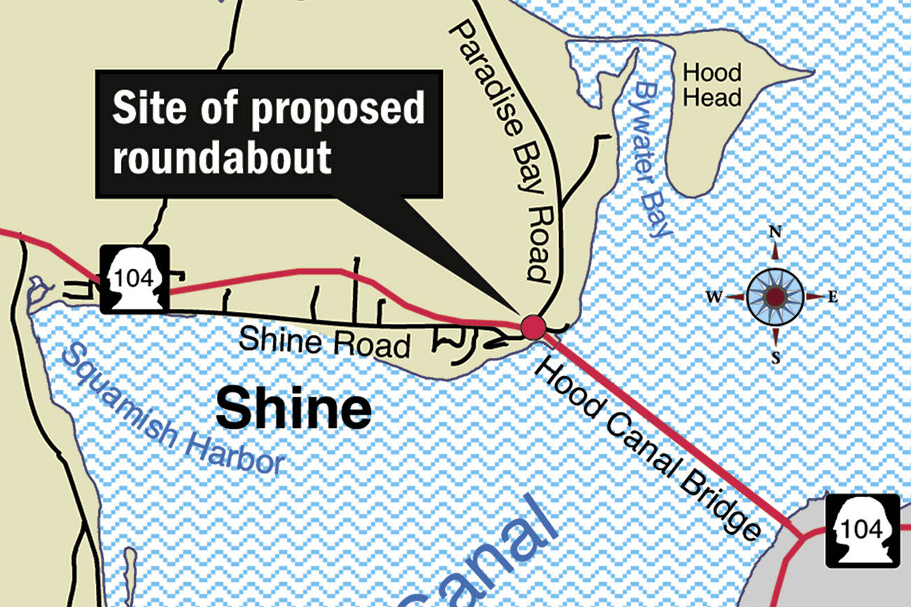 State eyes roundabout for west end of Hood Canal Bridge