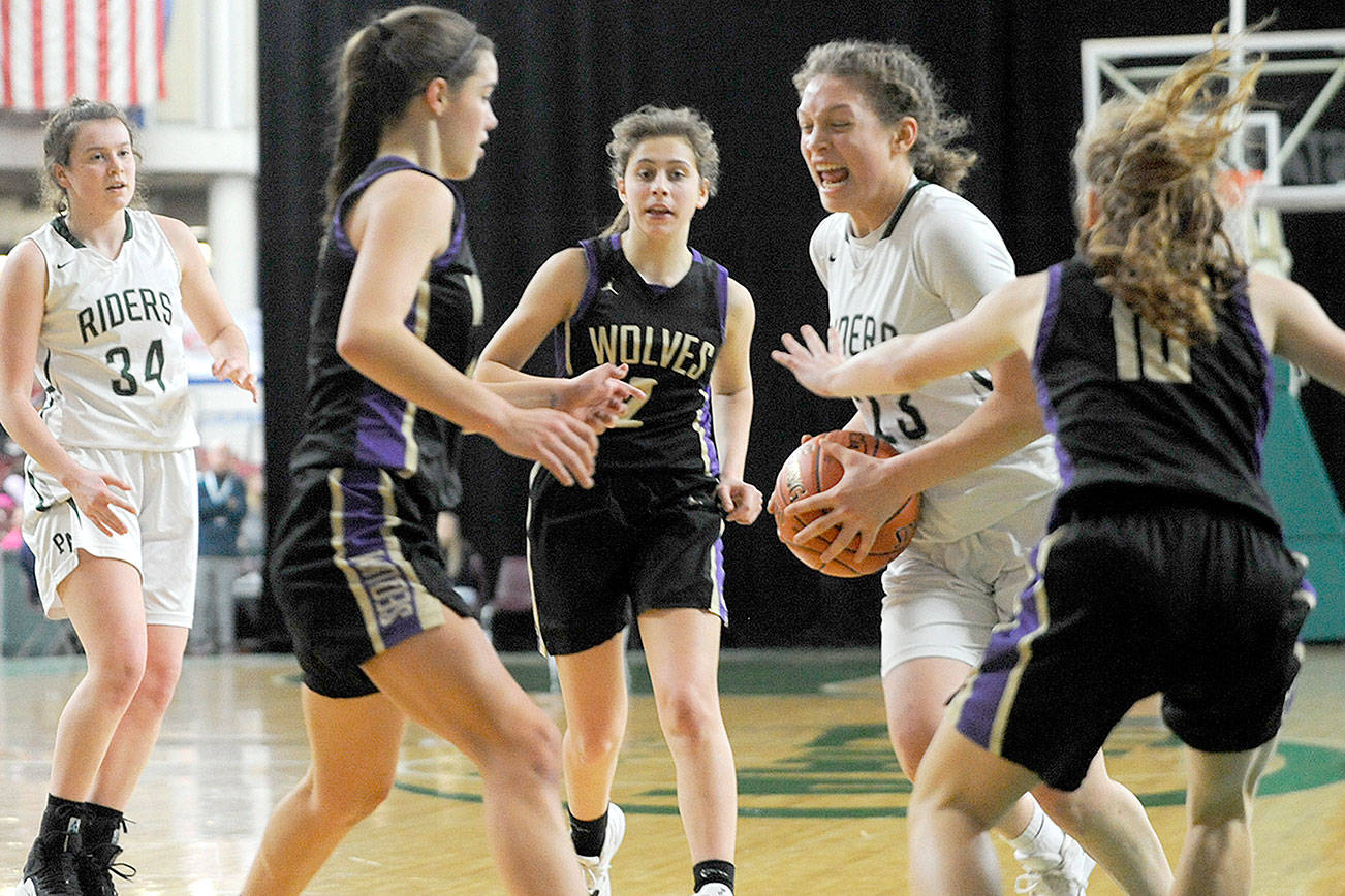STATE BASKETBALL: Port Angeles gets cooking late to pull away from Jayla Julmist-led Sequim