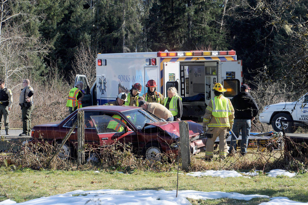 Forks man, 91, badly hurt in wreck Peninsula Daily News