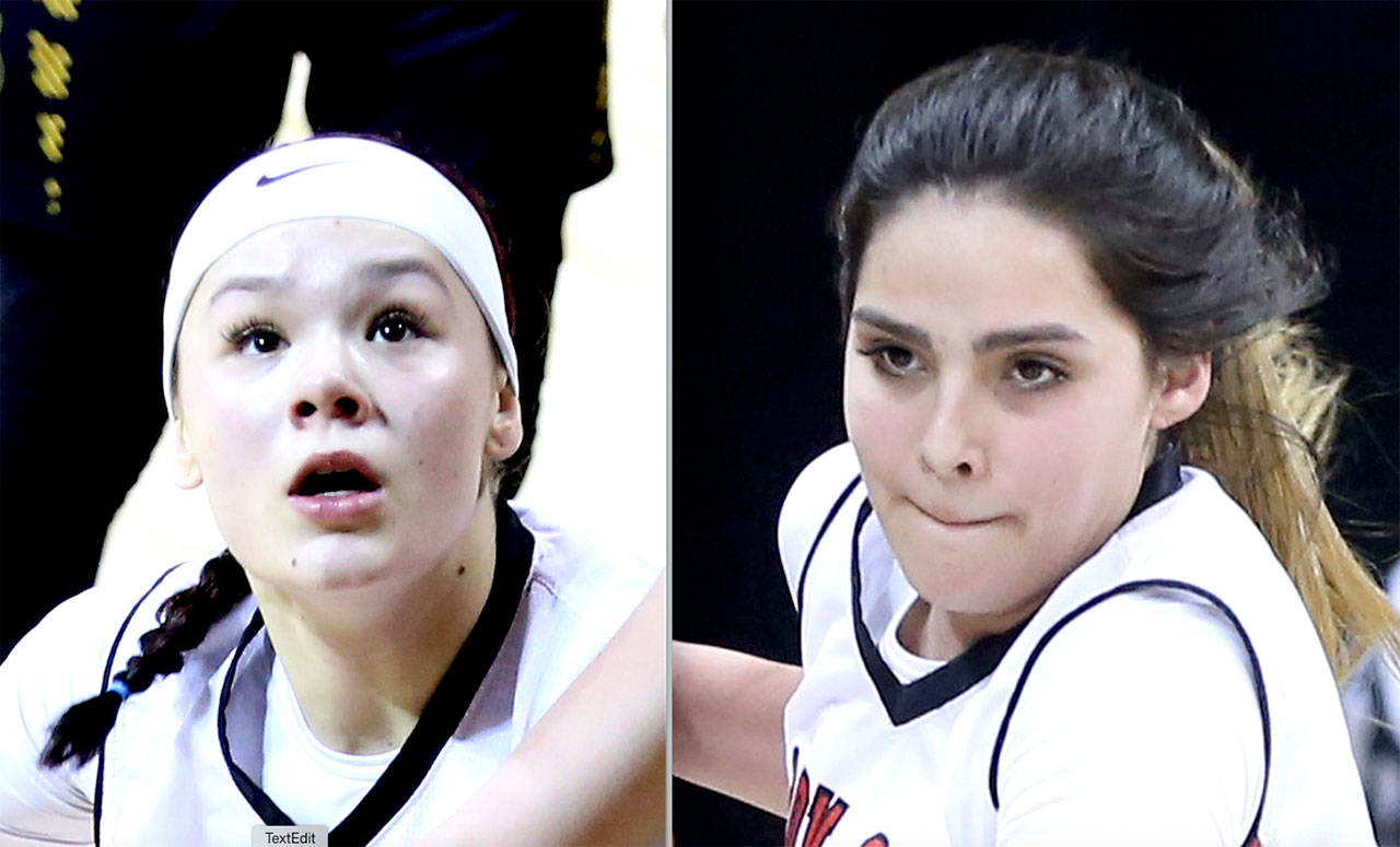 Patience Swan, left, and Courtney Swan, right.