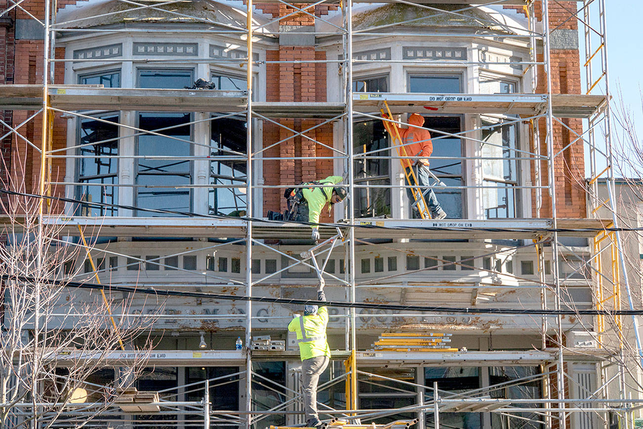 PHOTO: Lift and a tuck: Port Townsend hotel gets a makeover