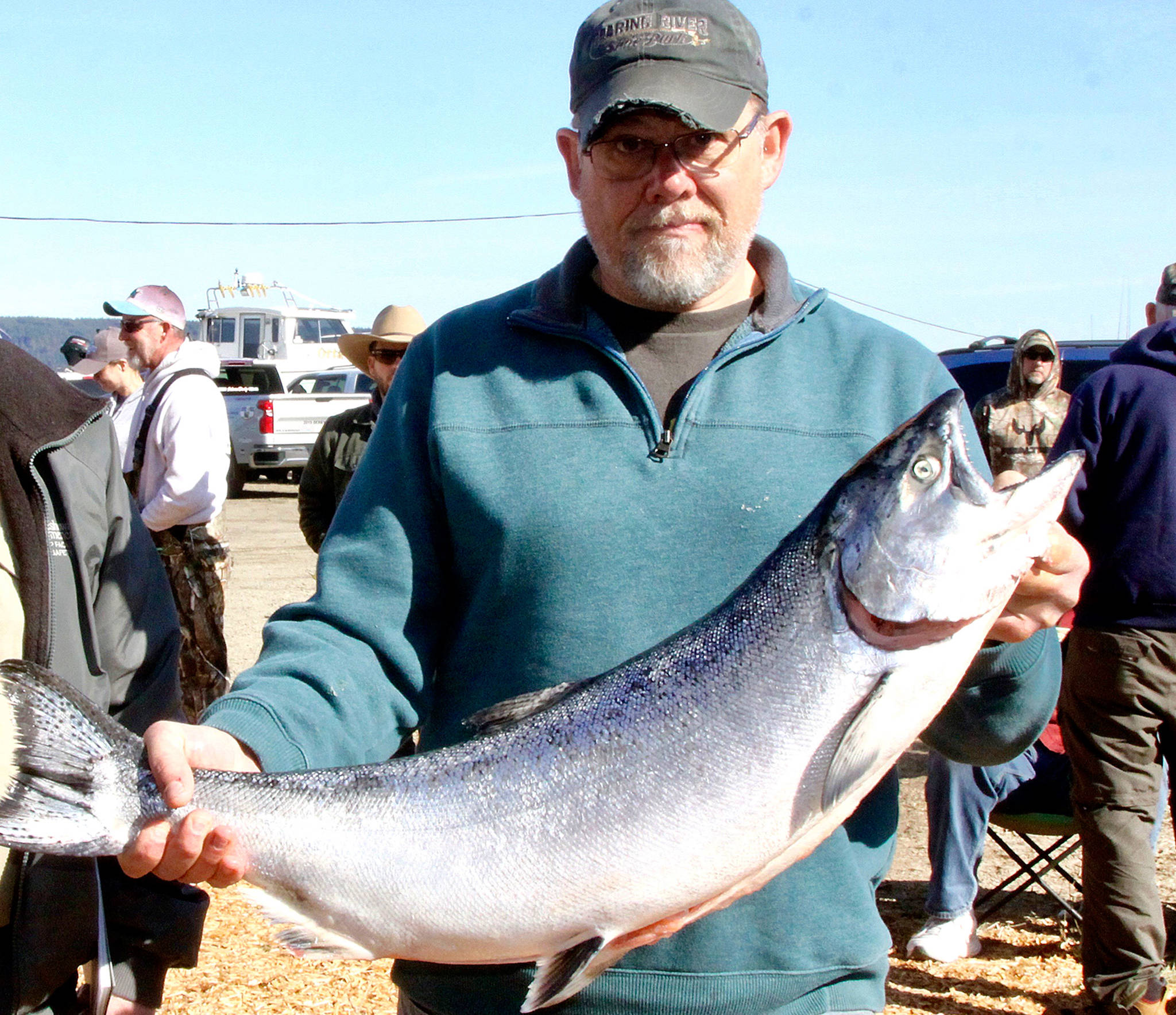 FISHING DERBY: 19.35-pound salmon wins by a mile