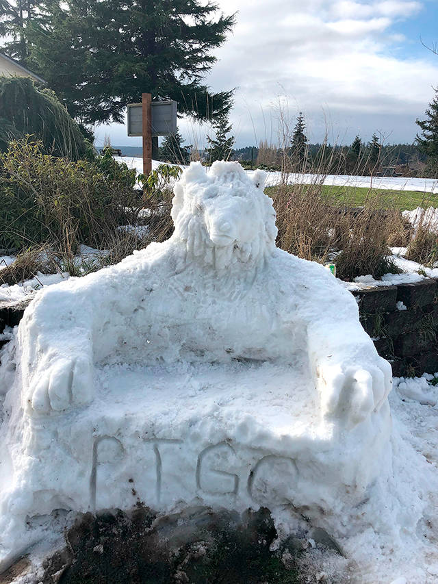 Port Townsend Golf Club Port Townsend Golf Club members shoveled ample snow fall to get the course ready for its annual Arctic Open event, held last month.