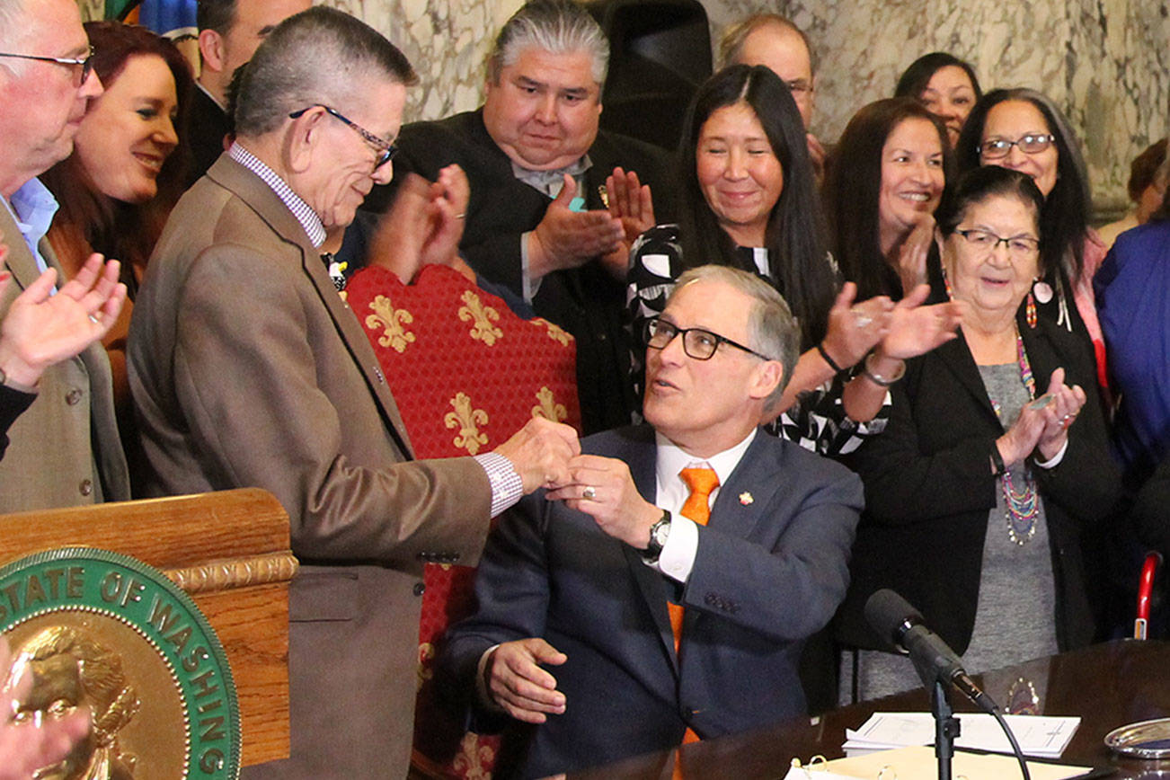Inslee signs Native American Voting Rights Act into law