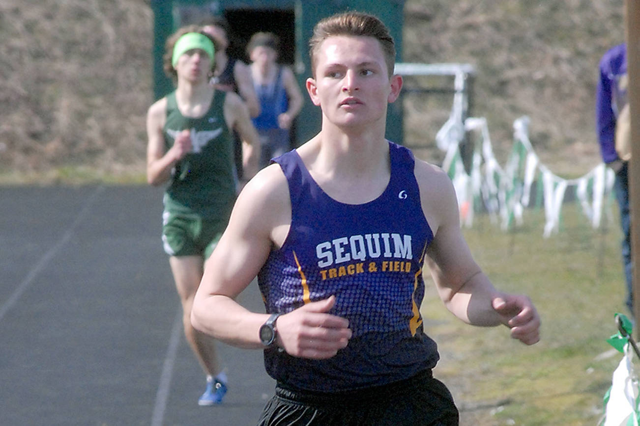 PREP TRACK AND FIELD: Sequim boys pick up eight firsts, win Port Angeles meet