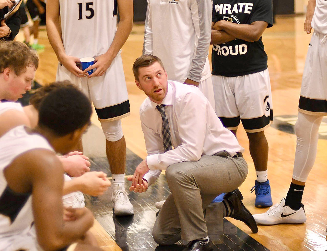 Peninsula College Athletics After a national search, Peninsula College removed the interim tag and promoted Donald Rollman to be the sixth head men’s basketball coach in school history.