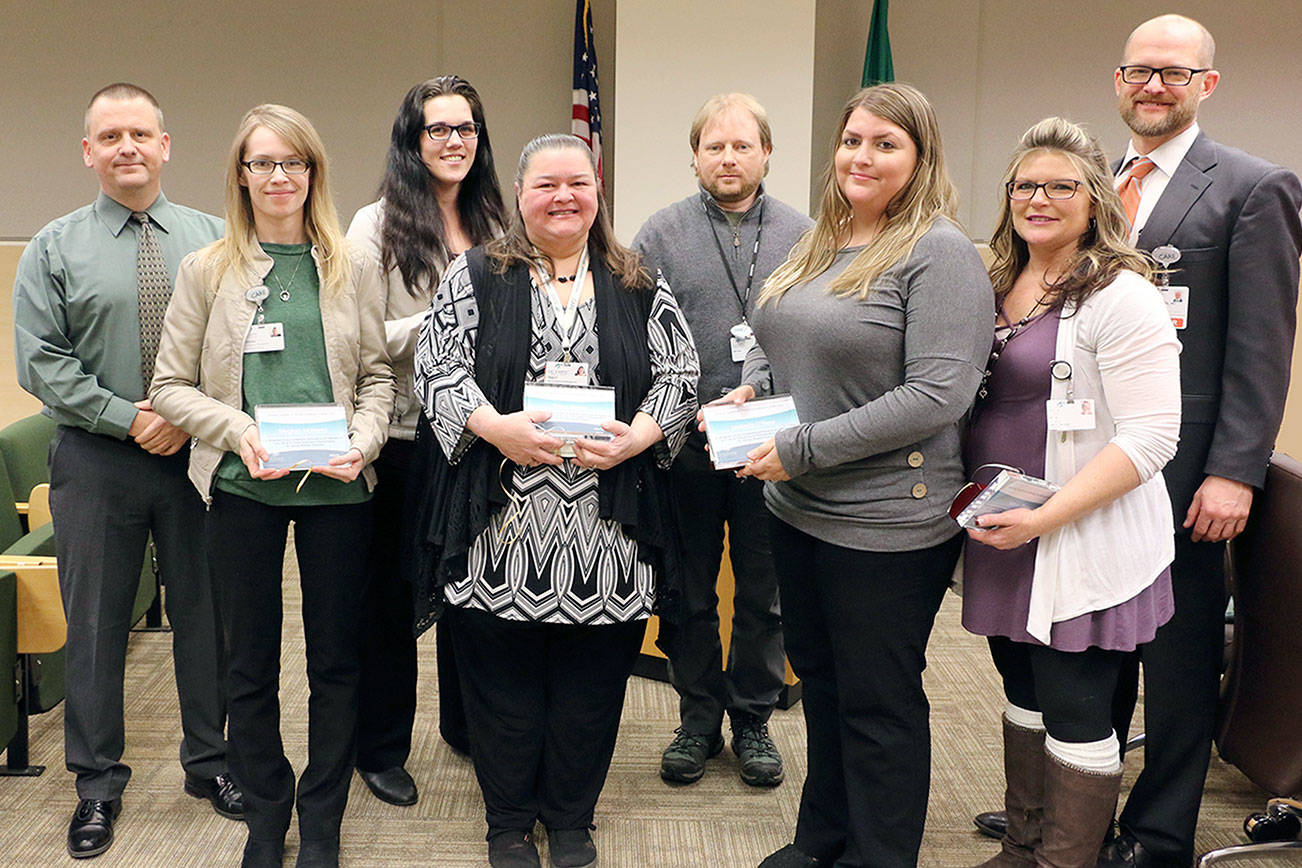 Olympic Medical Center recognizes central access service employees for their work