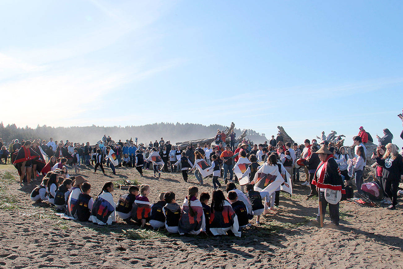 PHOTOS: Whales welcomed in La Push during annual ceremony