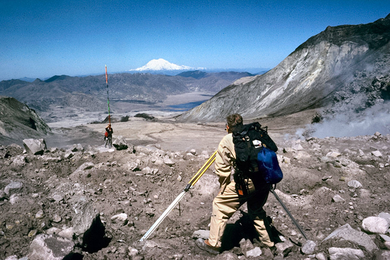 Geologist to tell of working in the crater of Mount St. Helens