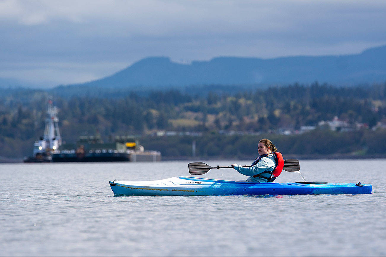 PHOTO: Paddle power in Port Angeles