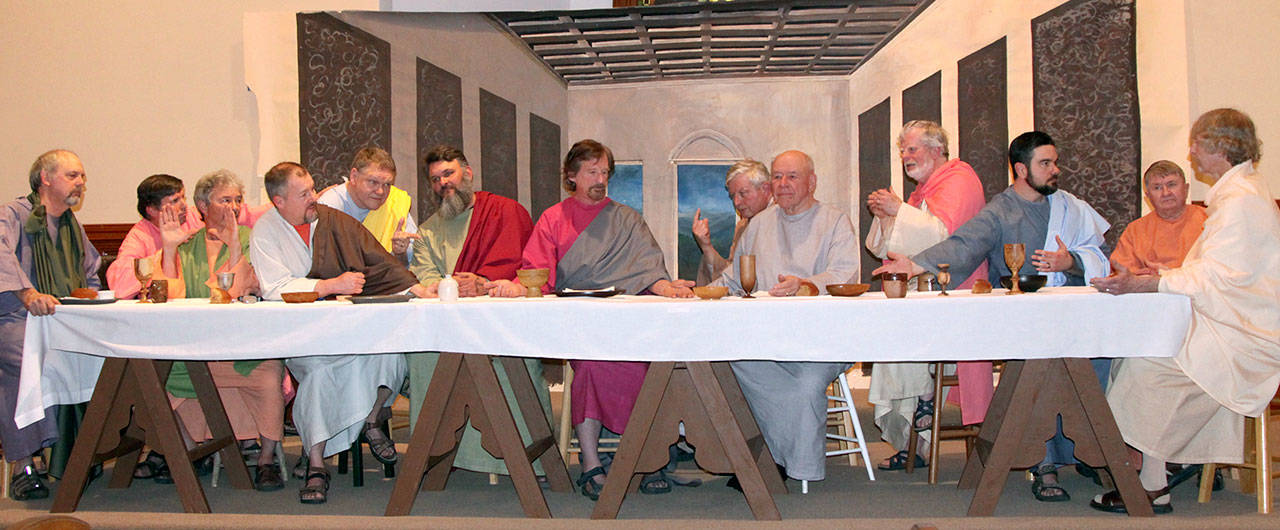The First Presbyterian Church of Port Angeles will be presenting “The Living Last Supper” Thursday evening at the church at 139 W. Eighth St.