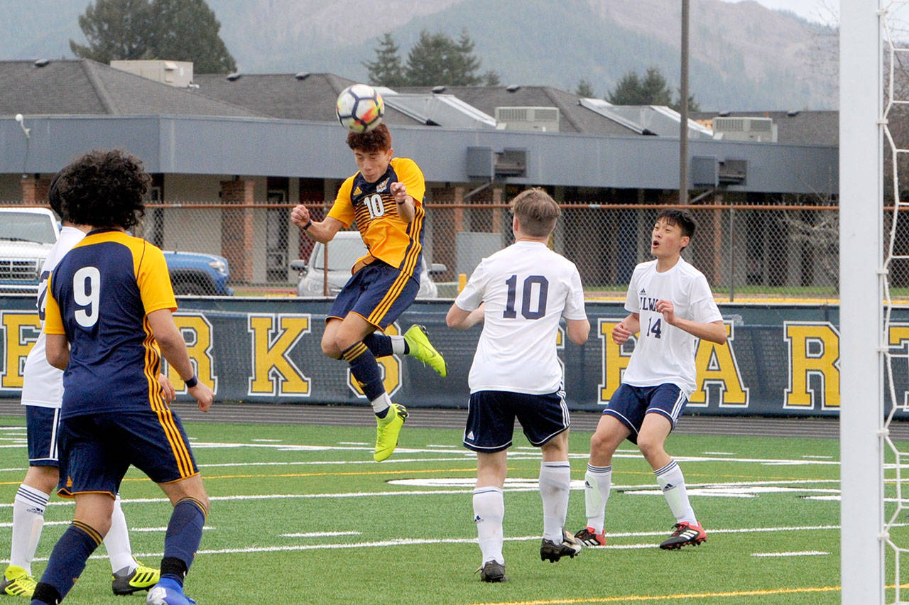 Forks Spartans boys soccer set hook on Ilwaco Fisherman Peninsula