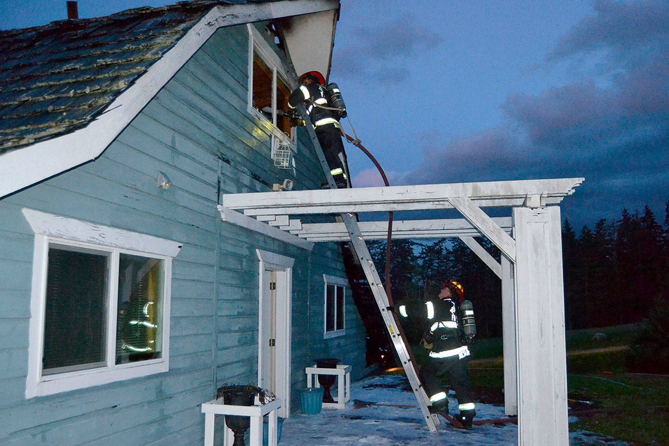 Several people displaced by Gardiner house fire