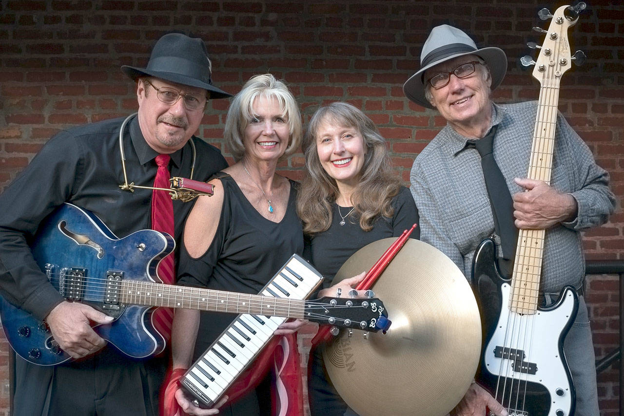 The Midnight Train Blues Band is “Chicago Bob” Longmire, Barb “Lulu” Dawson, Tamahra Martin and Glen Hellman.