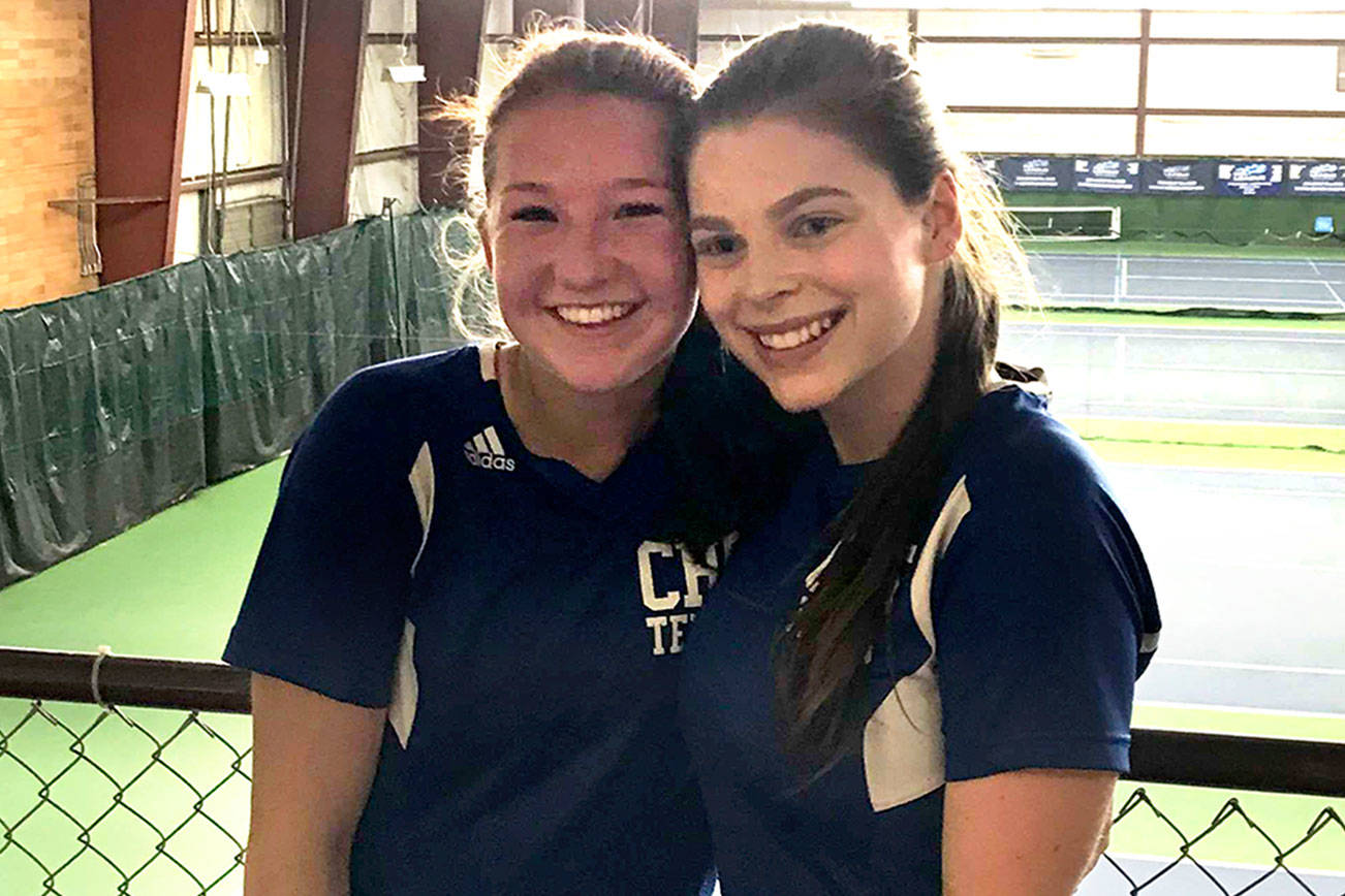 PLAYOFF TENNIS: Chimacum and Sequim duos win district doubles’ titles