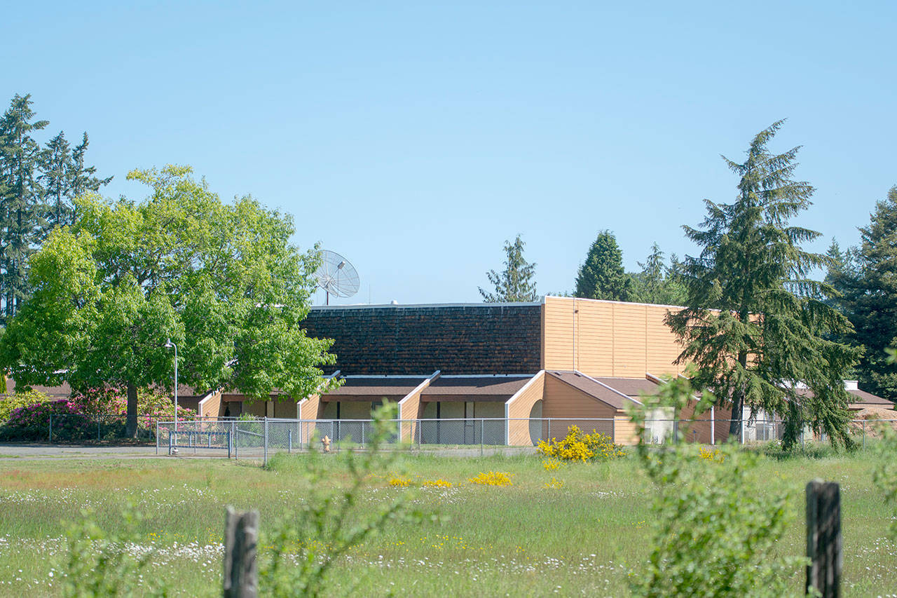 The Port Angeles School District is seeking a long-term lease for the former Fairview Elementary School. (Jesse Major/Peninsula Daily News)