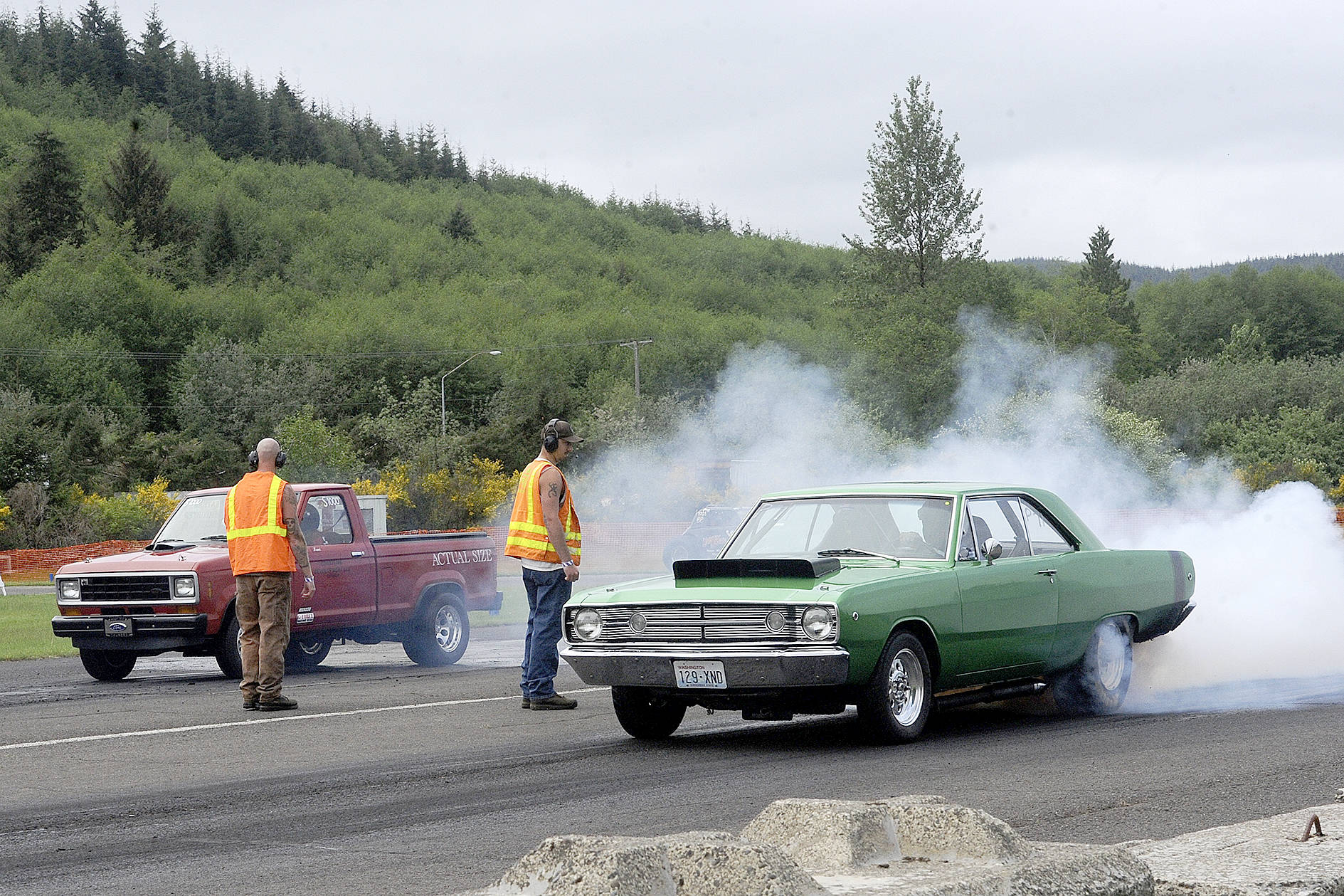 West End Thunder drag races return to Forks from 9 a.m. to 5 p.m. Saturday and Sunday. (Lonnie Archibald/for Peninsula Daily News)