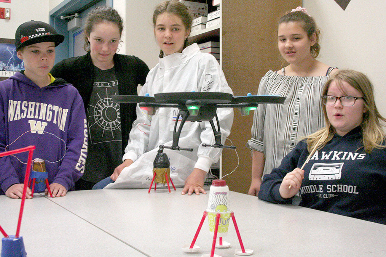 Peninsula students use drones, rovers to replicate Apollo 11 mission