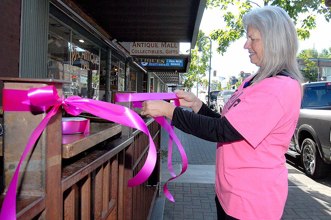 PHOTO: Pink Up Port Angeles fundraisers underway