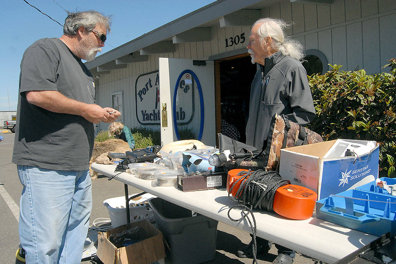 PHOTO: Items sold at nautical flea market in Port Angeles