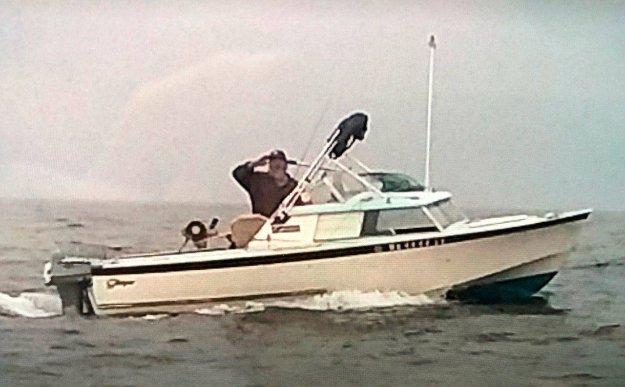 Charles L. Swanson was last seen fishing near Sekiu on a 17-foot white center-console fishing boat Thursday. (Photo provided by U.S. Coast Guard)