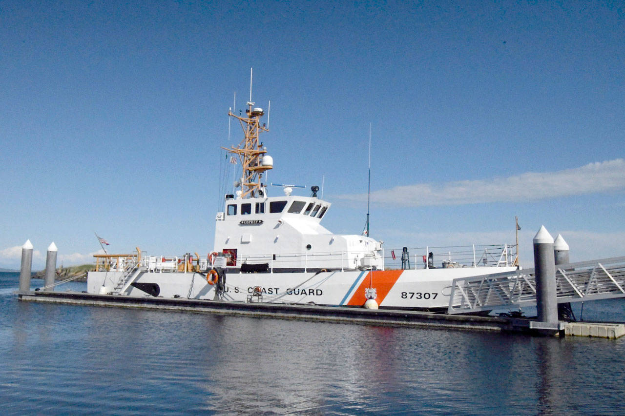 The crew of the U.S. Coast Guard cutter Osprey, based in Port Townsend, will thank the community Thursday for its generosity during the government shutdown with an “open boat.” The celebration will include refreshments, food, tours and sea stories. (Jeannie McMacken/Peninsula Daily News)