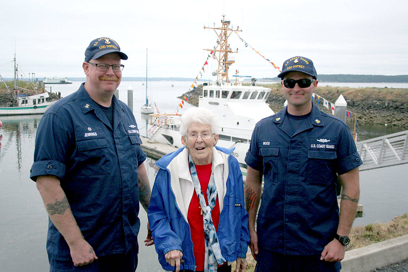 World War II Coast Guard veteran visits cutter in Port Townsend for Fourth of July