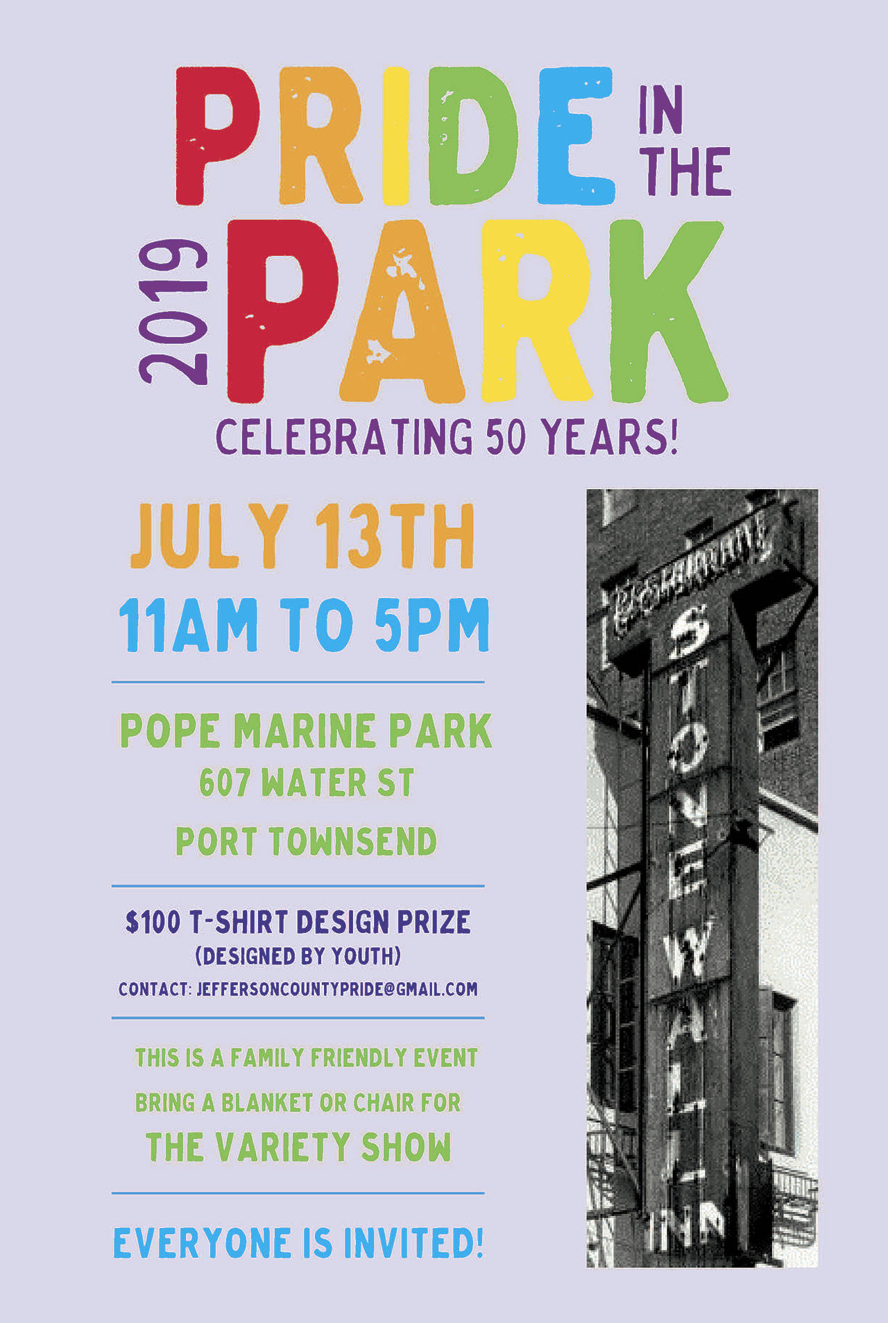 Second Annual Pride in the Park is Saturday