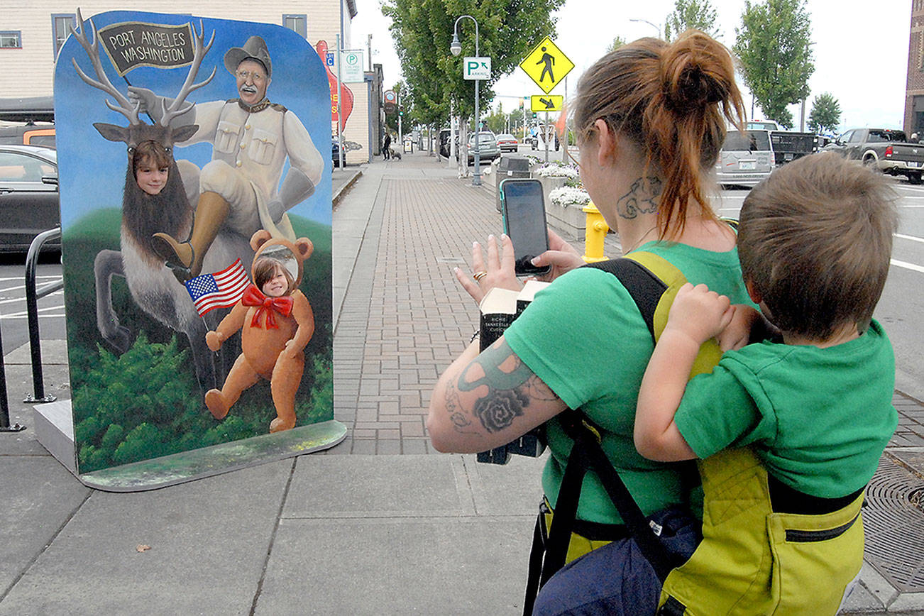 PHOTO: Picture yourself in cutouts in Port Angeles