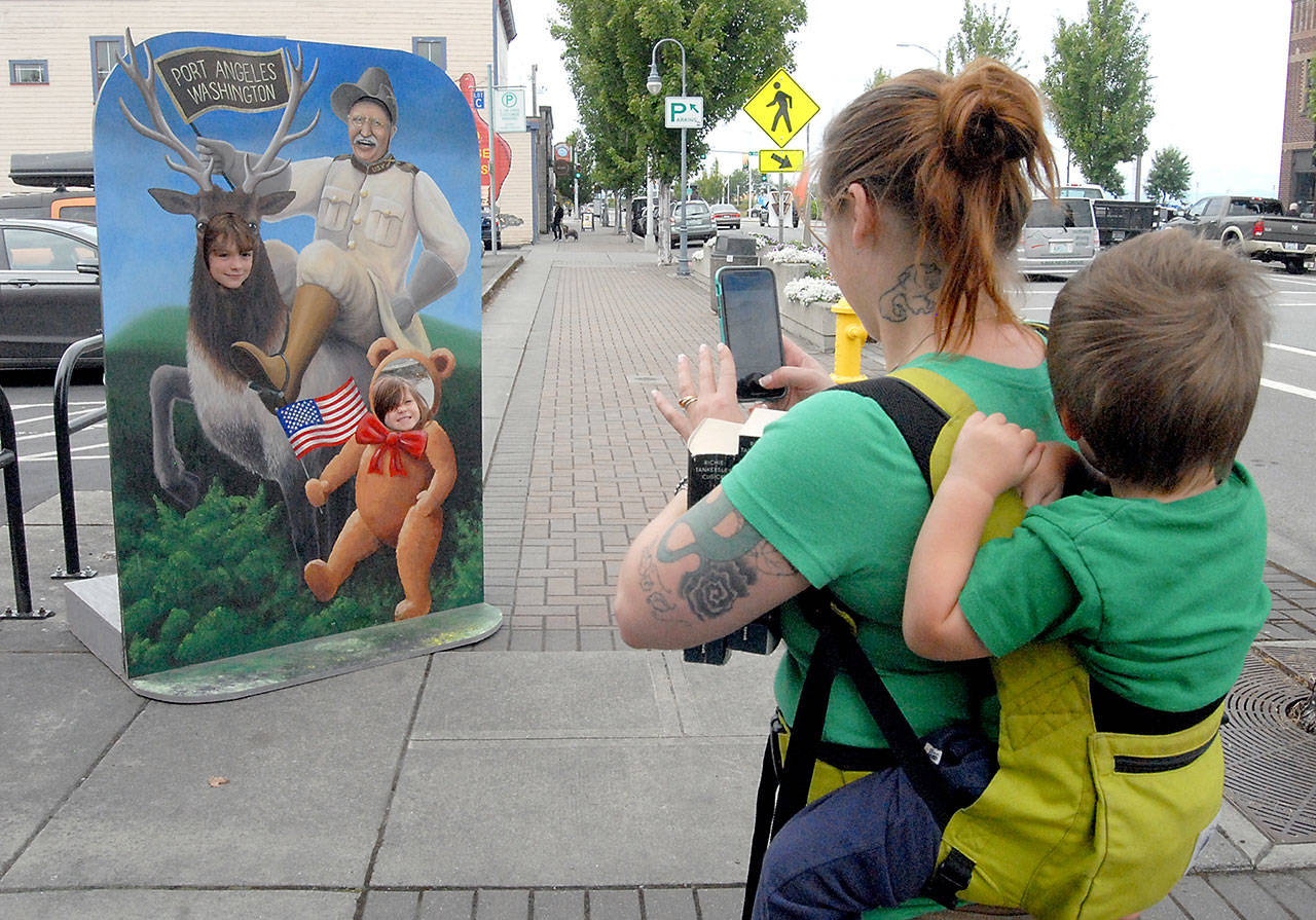 PHOTO: Picture yourself in cutouts in Port Angeles