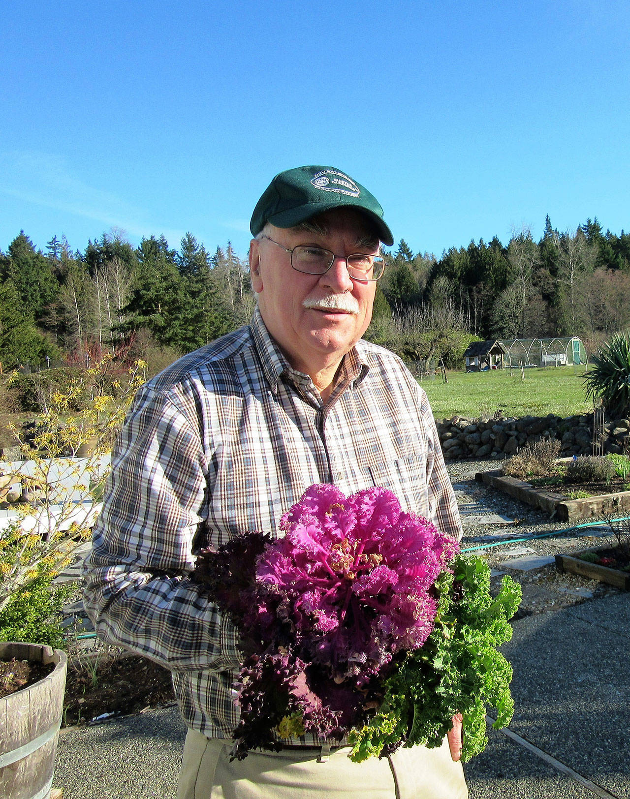 Veteran Master Gardener Bob Cain speaks on winter vegetable gardens at 10 a.m. Saturday at the Master Gardener Demonstration Garden.