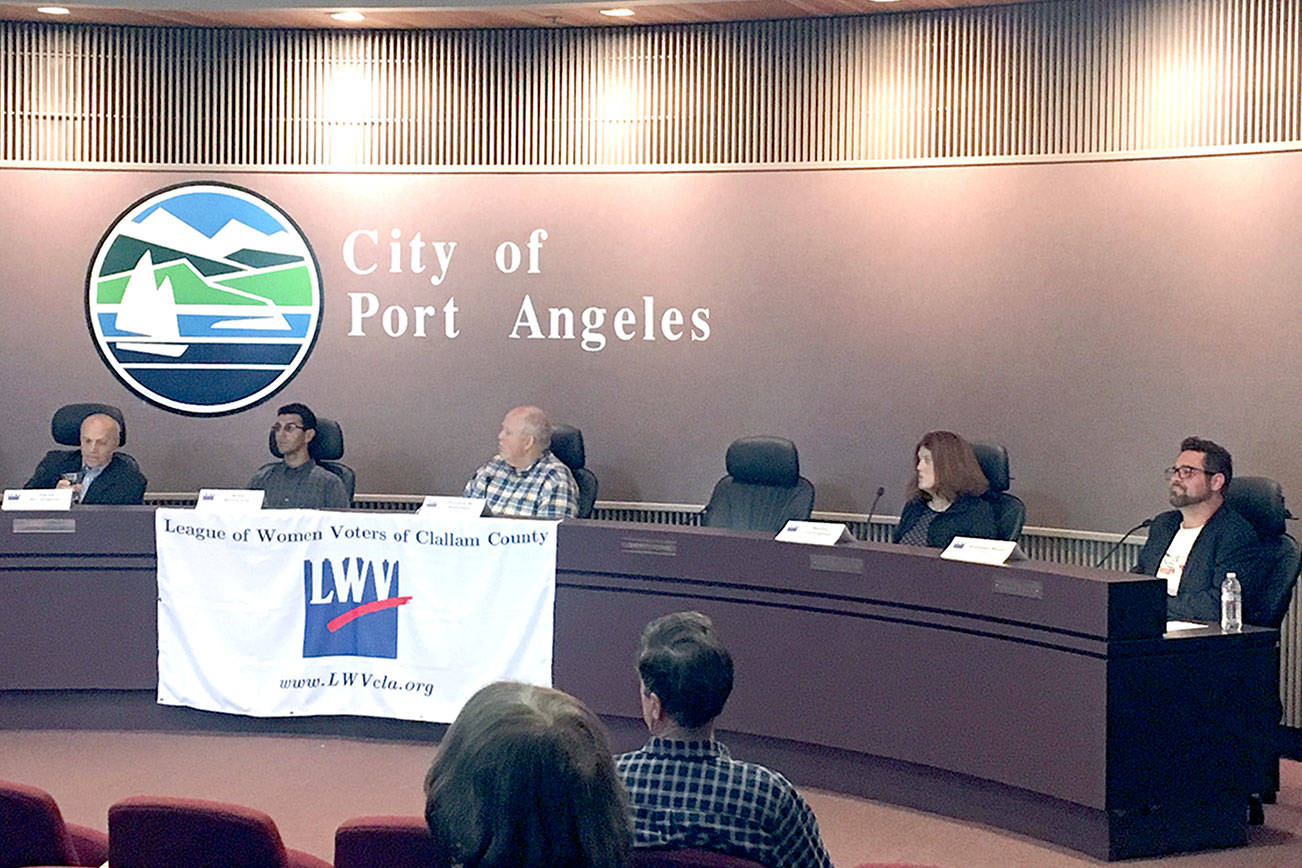 Port Angeles City Council candidates debate housing, jobs, guns