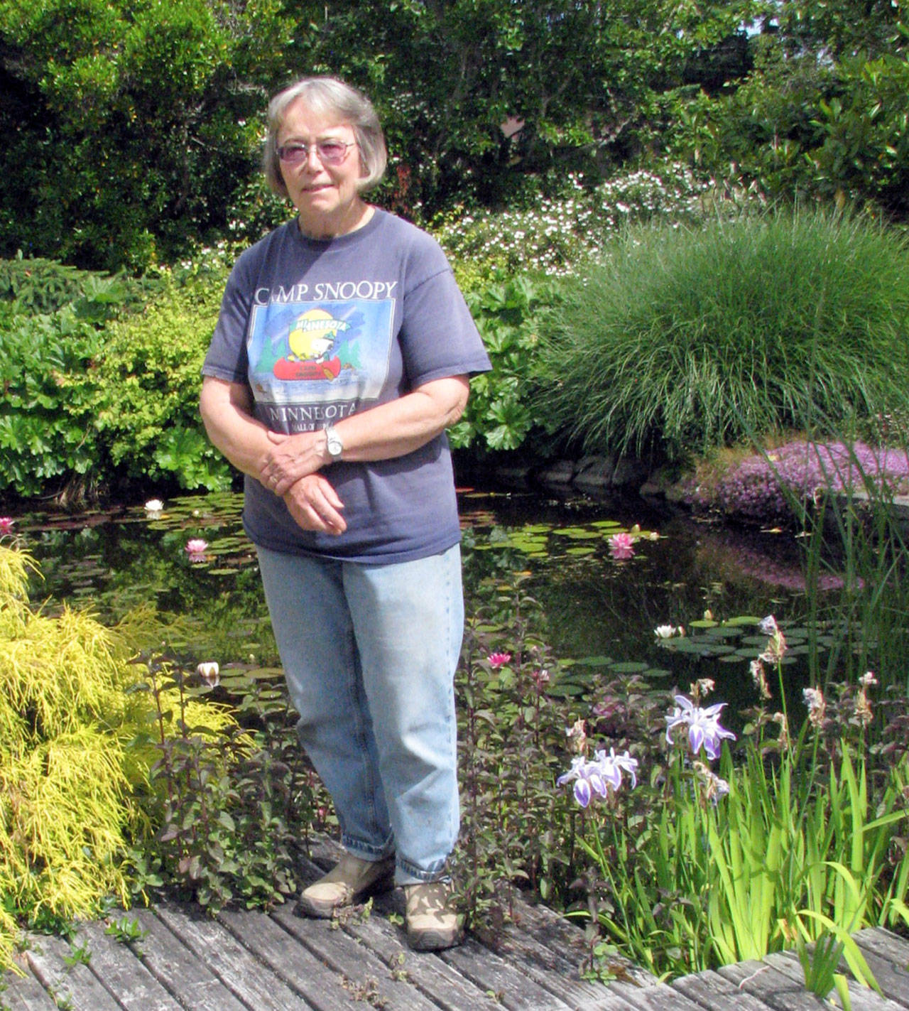 Roadhouse Nursery owner Jan Bahr will present “Think Before You Dig — Deciding What Kind of Water Feature You Want to Add to Your Garden” on Thursday. (Amanda Rosenberg)