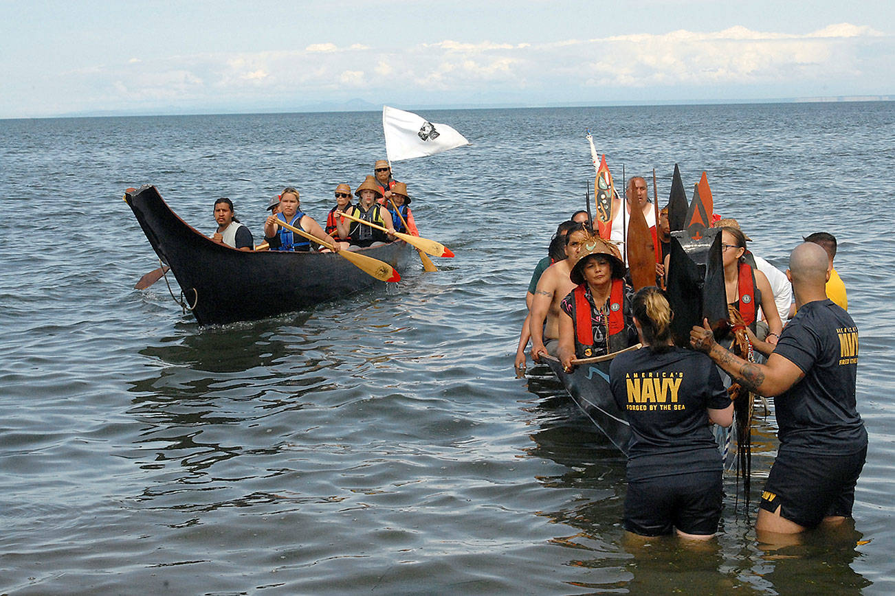 PHOTO GALLERY: 2019 Canoe Journey lands at Jamestown Beach