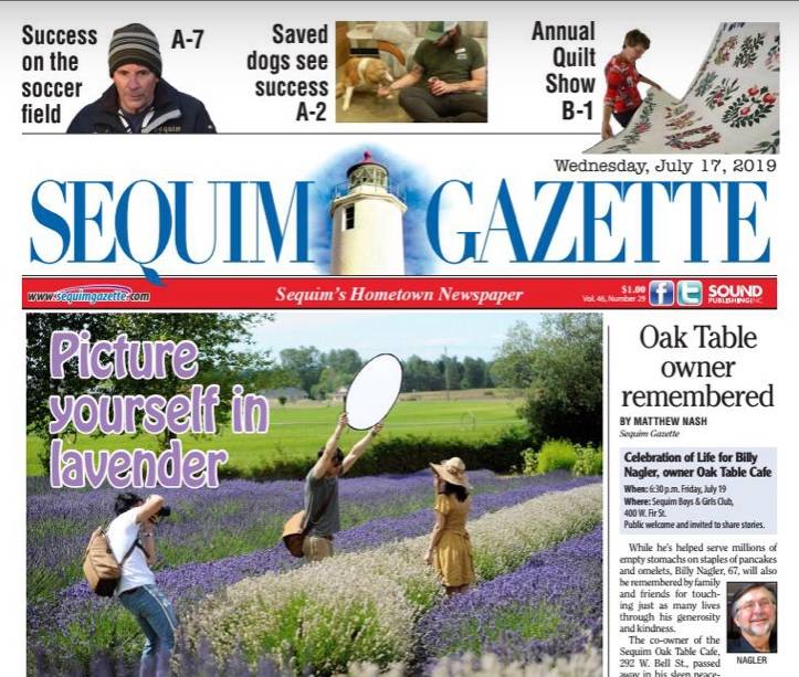 Production issue delays Sequim Gazette