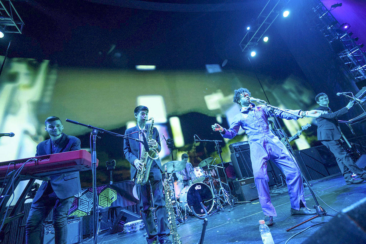 Cosmos will perform its blend of hip-hop, jazz, soul and electronic music tonight at Art Blast!