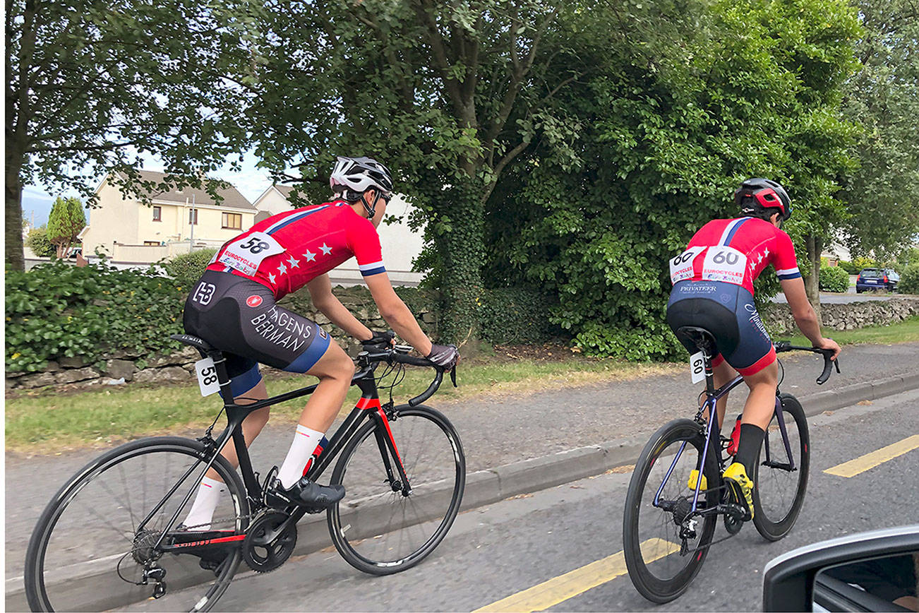CYCLING: Sequim teen rides in Junior Tour of Ireland