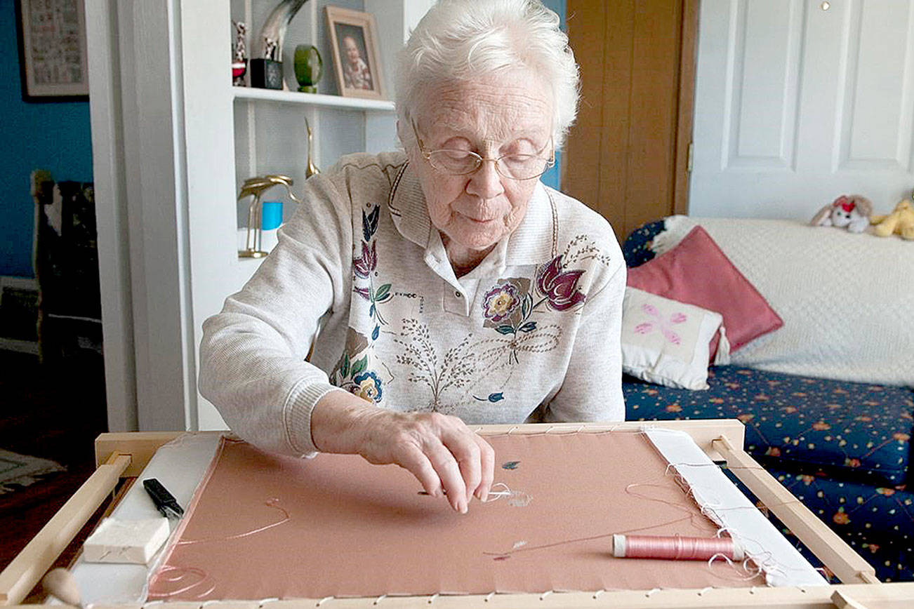 Needlework artist exhibits work in Port Townsend
