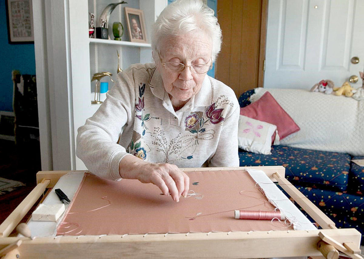 Needlework artist exhibits work in Port Townsend Peninsula Daily News