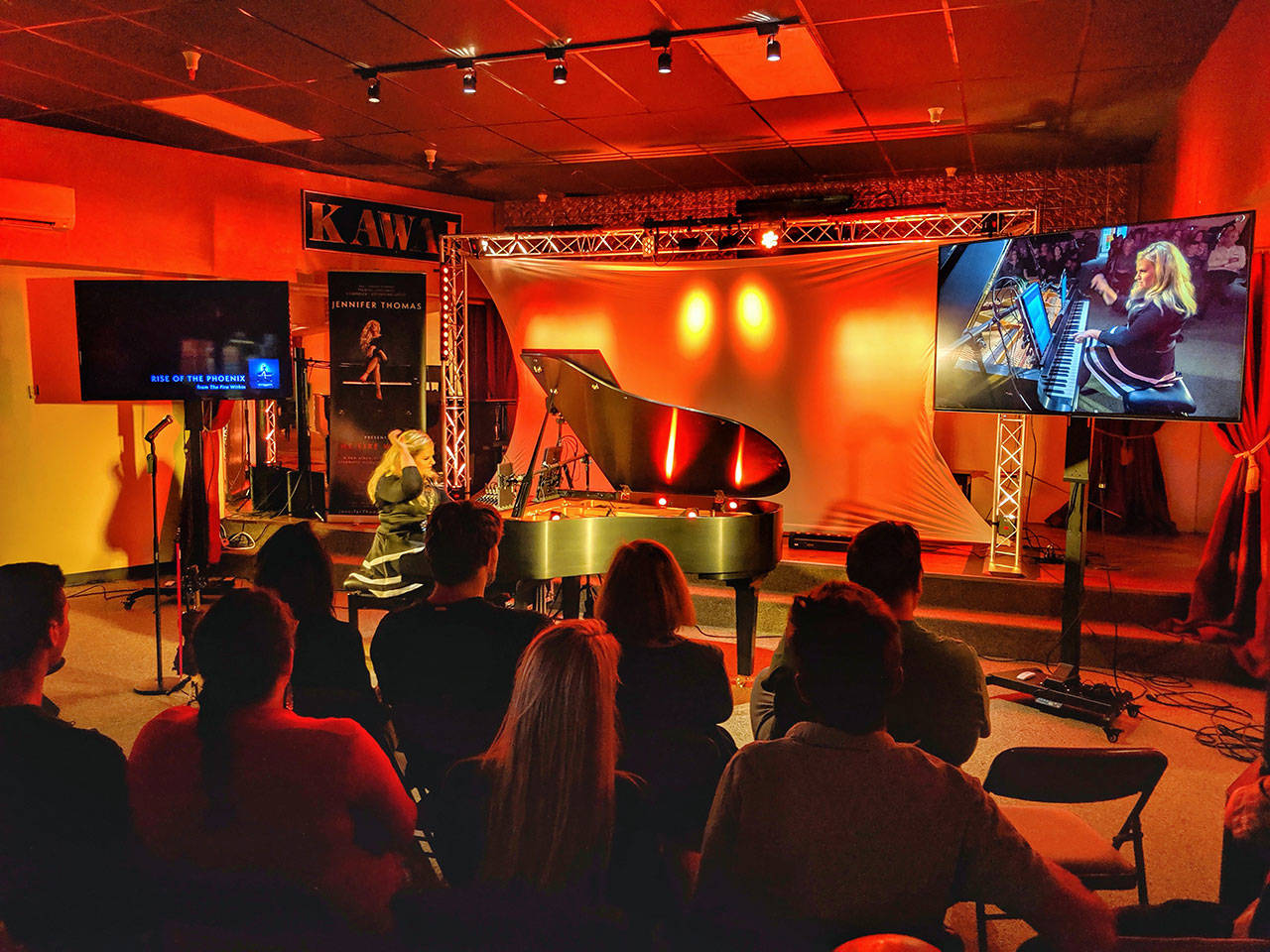 Sequims Jennifer Thomas brings her recent The Fire Within Tour to the Dungeness Schoolhouse on Aug. 22. Its her first time performing in Sequim. (Will Thomas)