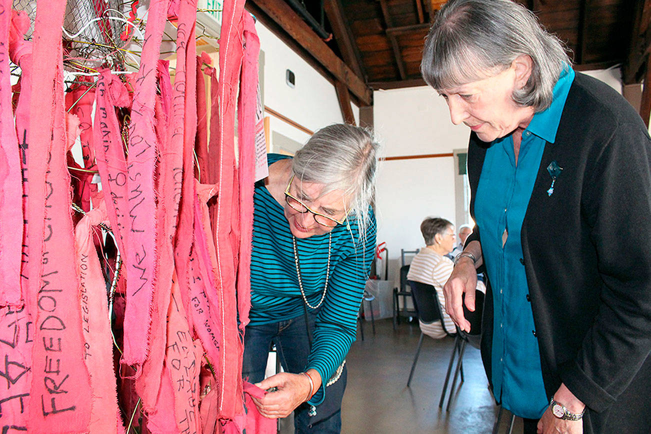 PHOTOS: Advocating choice with community art in Port Townsend