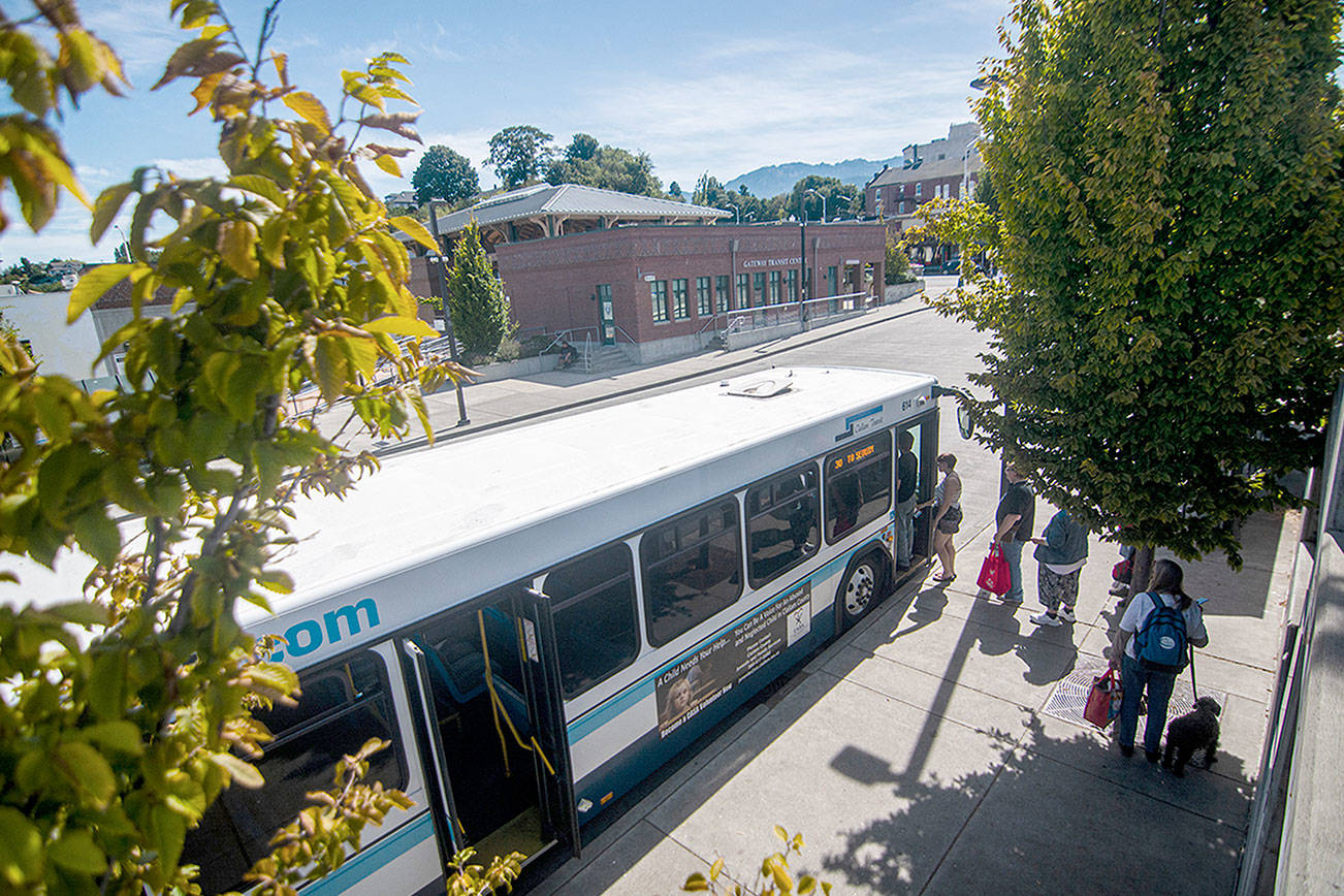 Clallam Transit considers eliminating advertising on buses