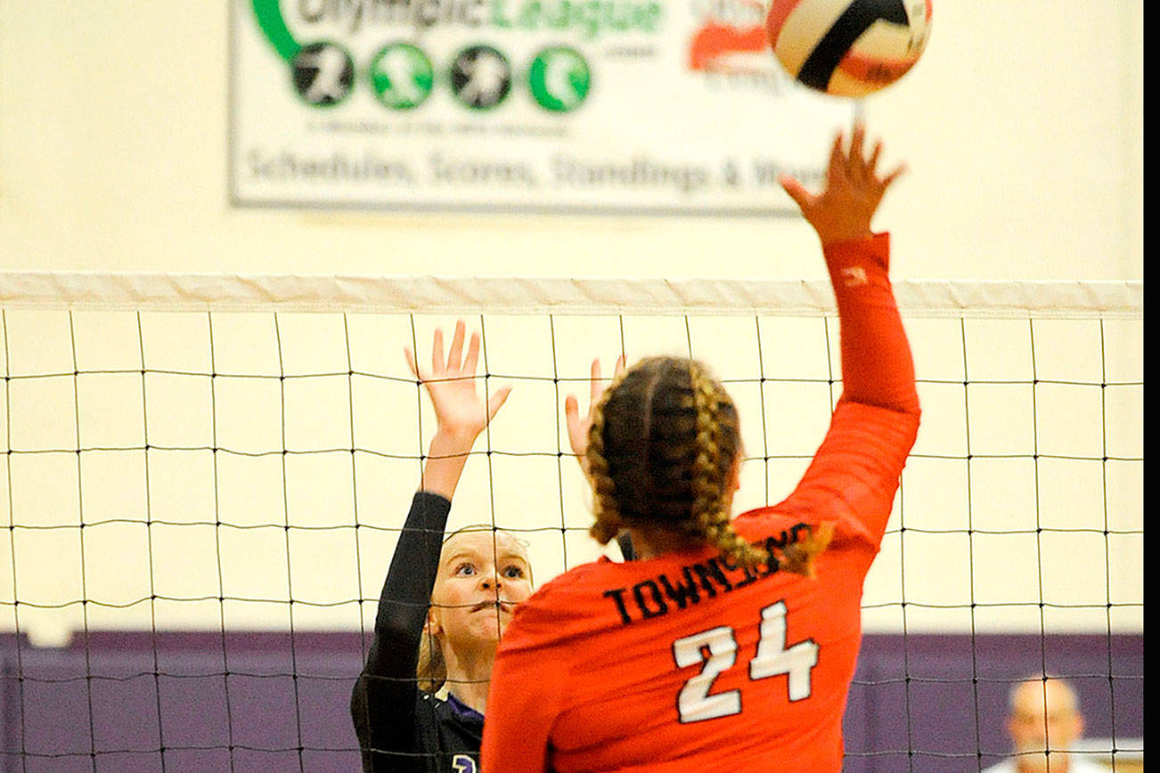PREP VOLLEYBALL: Roughriders win two matches at Sequim Jamboree