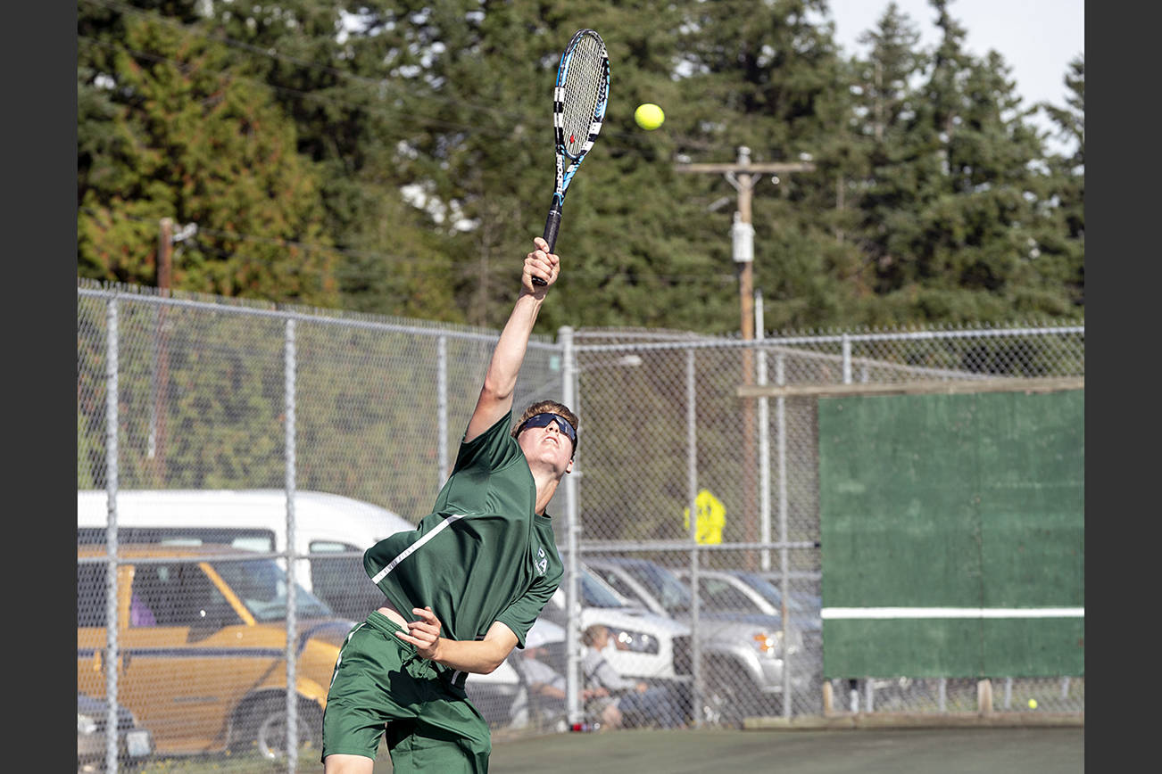 PREP SPORTS ROUNDUP: Port Angeles tennis tops Chimacum; Sequim swimmers edge Olympic
