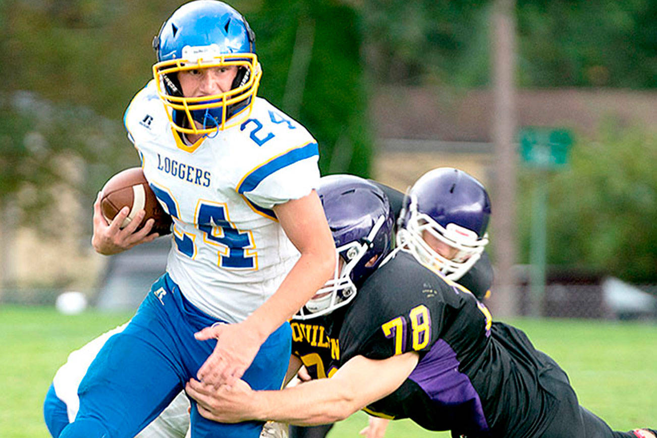 PREP 8-MAN FOOTBALL: Quilcene survives battle of 18-12 over Crescent