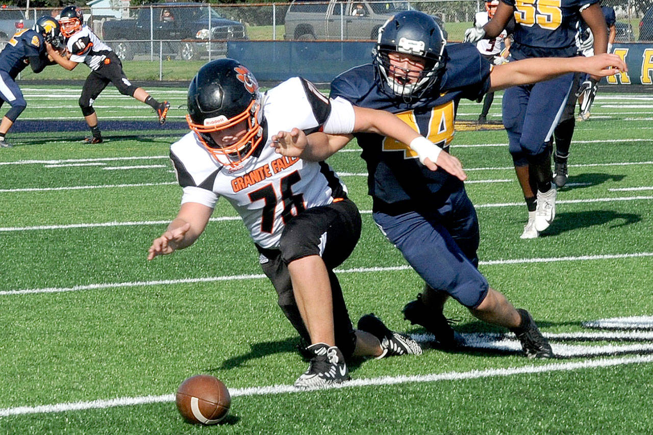 PREP FOOTBALL ROUNDUP: Forks wins with a field goal; Clallam Bay beats Quilcene JV