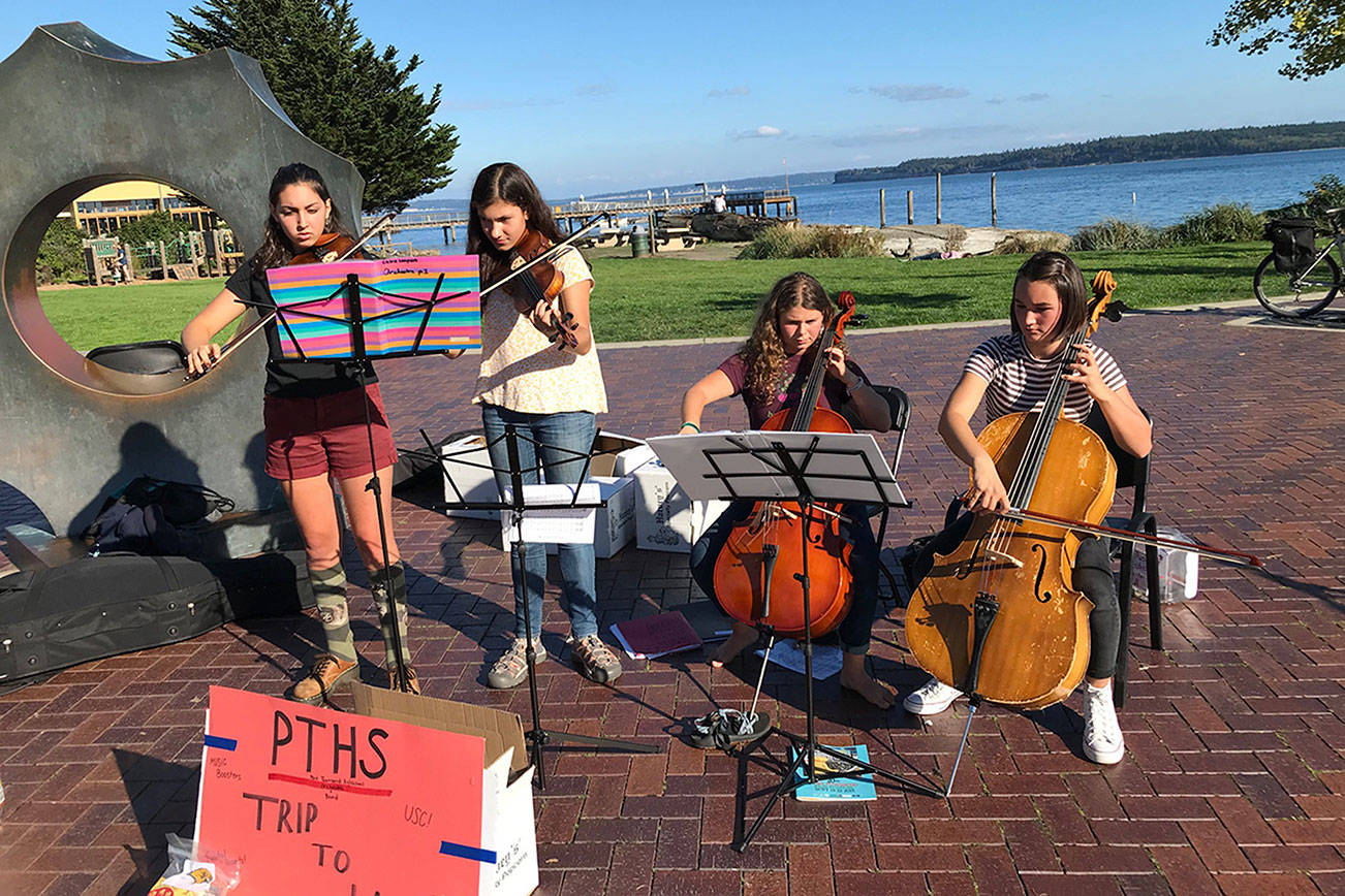 Port Townsend High School musicians raising money for trip to Los Angeles