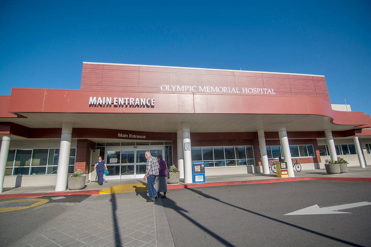 Olympic Medical Center became a named plaintiff in an American Hospital Association’s lawsuit against the federal government earlier this year. (Jesse Major/Peninsula Daily News)