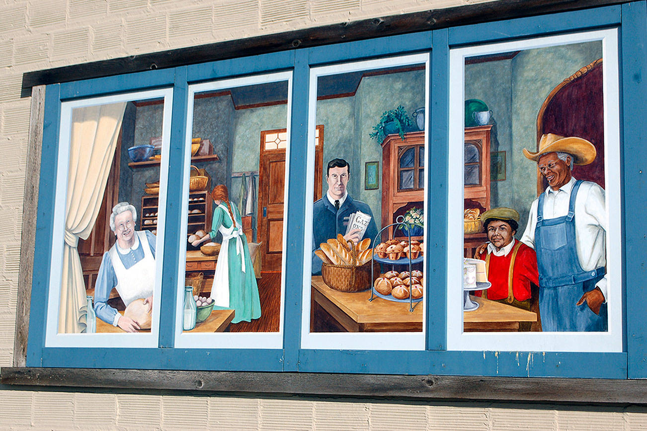 Historic murals on display